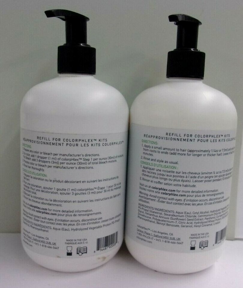 IT&LY (ITELY) COLORPHLEX Steps 1 & 2 Strengthening Additive & Finish Set 16.9 oz Item image 3