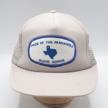 Mesh Snapback Trucker Farmer Hat Cap Pride of The Panhandle Texas Blood ... - £27.05 GBP