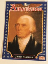 James Madison Americana Trading Card Starline #38 - £1.55 GBP