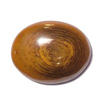 54.96 Carats TCW 100% Natural Beautiful Tiger Eye Oval Cabochon Gem By DVG - £12.56 GBP