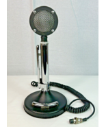 Vintage Astatic D 104  Microphone CB Radio Ham Two-Tone Black &amp; Chrome -... - £217.62 GBP