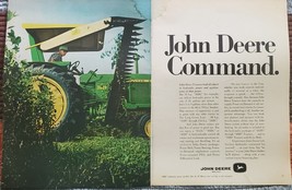 John Deere 1968 John Deere Command 3020 Tractors Ad - £14.82 GBP