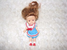 Vintage Sweetie Pops 1986 Playskool Vintage 80s doll Auburn Sailor Dress - $17.22
