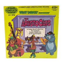 Walt Disney The Aristocats Disneyland Long Playing Record 1972 4 Complet... - $29.69