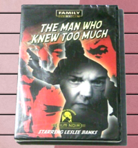 The Man Who Knew Too Much (DVD)  1934 - (Leslie Banks) NEW SEALED! Hitchcock. - £6.22 GBP
