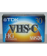TDK - VHS-C - HG ULTIMATE TC30 (New) - $12.00