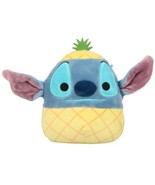 Squishmallows Stitch Pineapple Disney 2023 Stuffed Plush Toy Kellytoy 8&quot;... - £22.26 GBP