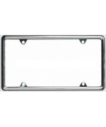 Chrome Metal Novelty License Plate Frame LPF-2018 - £15.14 GBP