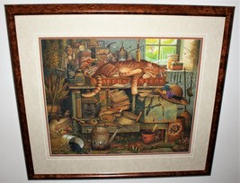 Charles Wysocki Remington Horticulturist Signed/Numbered 36x39 Framed Print, COA - £155.87 GBP