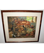 Charles Wysocki Remington Horticulturist Signed/Numbered 36x39 Framed Pr... - $195.00