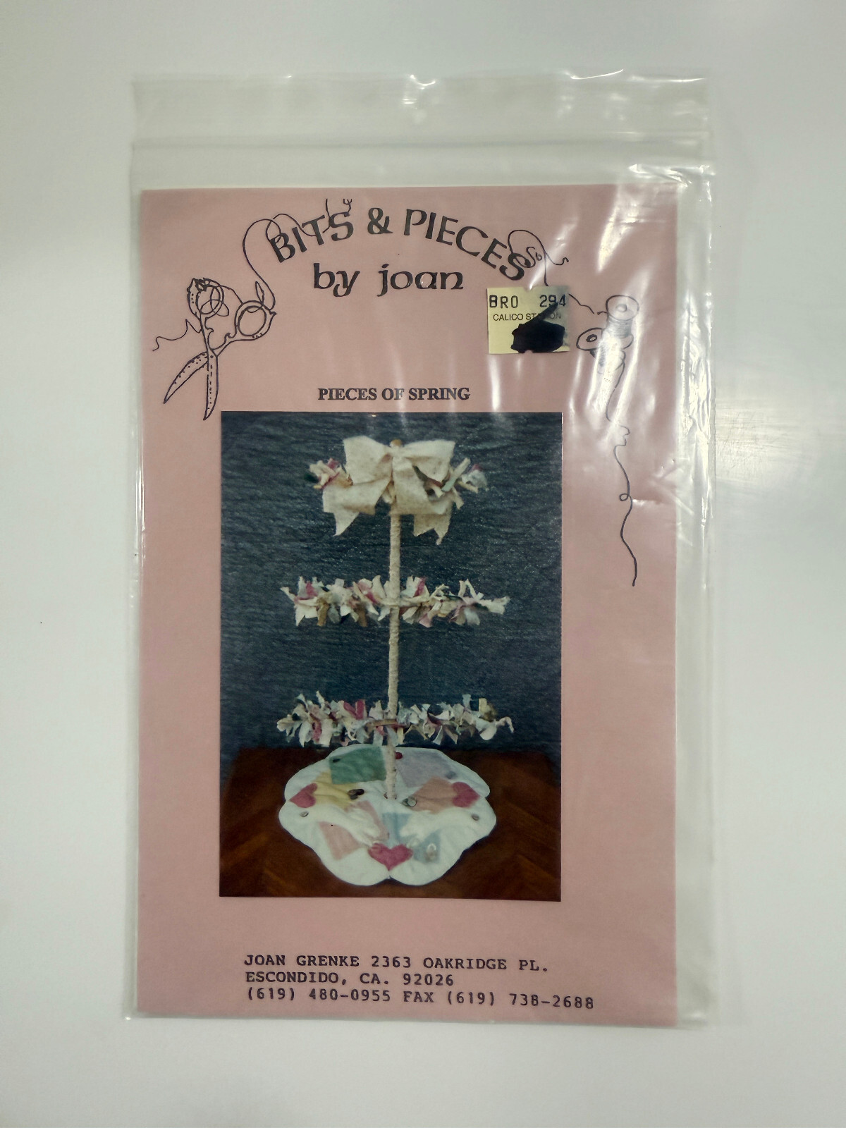 Bits &amp; Pieces by Joan Pieces of Spring Pattern - $5.93