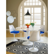 Lippa Dining Fabric Side Chair Blue EEI-115-BLU - £156.69 GBP