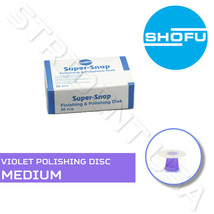 Shofu Super Snap MEDIUM Safe Side UP Regular Disc Violet (50 per box) SH - L509 - £17.30 GBP