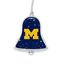 62008 Michigan Wolverines Tide Bell Christmas Ornament with Stars - £13.93 GBP