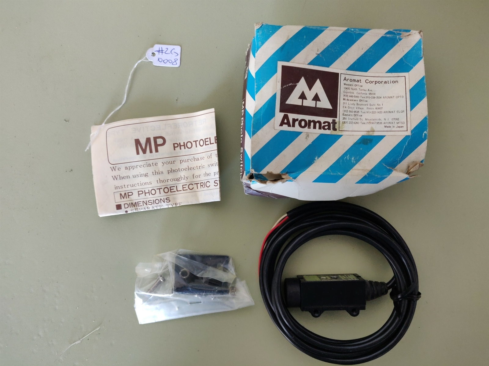 Aromat / Matsushita MP-D20A-DC 12/24V MP Photo Switch - New - $44.07