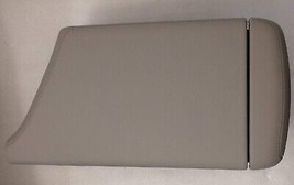 CTS 2014-2018 platinum gray leather armrest console lid + upper end cap. OEM - £26.77 GBP