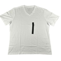 Banana Republic Mens XL White V-Neck Premium Wash T-shirt Short Sleeve NWT - £15.44 GBP