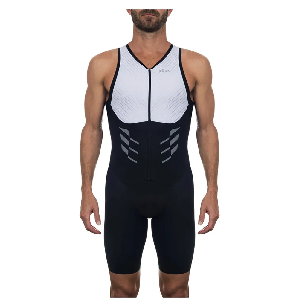 Sporting Roka Triathlon Men&#39;s Sleeveless Swimming And Running Sportingswear Body - £65.57 GBP