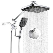 Shower Head with Handheld Chrome, Built-in Power Wash Mode - $215.64