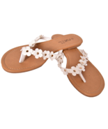 Rue 21 White Thong flat sandals Size 9 - $18.91 CAD