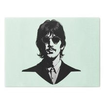 Ringo Starr Beatles Drummer Personalized Tempered Glass Cutting Board - £39.52 GBP+