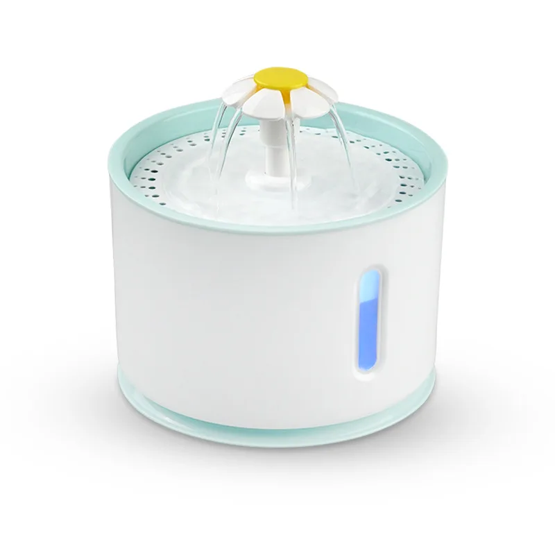 Cat Water Fountain Dog Drink Bowl Active Carbon Filter Automatic Pet Drinking - £24.66 GBP