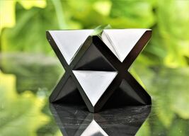 70-75MM Black Tourmaline Crystal Quartz Healing Stone Meditation Merkaba... - $70.32