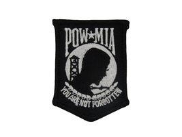 AES POW MIA Powmia Prisoner of War Black &amp; White Wholesale lot of 6 Iron On Patc - £6.21 GBP