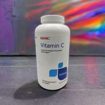 GNC Vitamin C Immune Support 1000mg 500 Vegetarian Caplets Antioxidant B... - £15.69 GBP