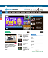 Top Profitable Finance Tips Website - Huge Potential Niche - 100% Automatic - $48.02 CAD