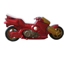Marvel Avengers Iron Man Motorcycle Only Bike 2010 Hasbro Red Gold DC Comics - £13.47 GBP