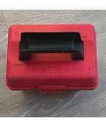 3501 fisher price 1987 tool box with ruler lid - $459.01 MXN
