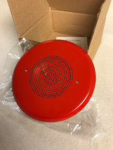 NEW EST Edwards Systems 965-1A-4RR Fire Alarm 4” Speaker Red 70V RMS - £17.98 GBP