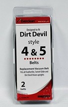 Generic Dirt Devil Style 4 and 5 Vacuum Belts 2 Pack - $6.96