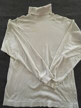 Geoffrey Beene Women&#39;s Small White Turtleneck Long Sleeve Blouse Shirt - $214.25 MXN