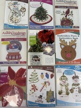 Lot of 9 Anita Goodesign Christmas Holiday Embroidery Designs-CDs - €36,59 EUR