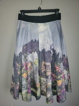 RARE Alice &amp; Olivia Audrey Midi Flare Skirt Size 4  - £174.09 GBP