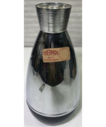 Vintage Glass Thermos Chrome Carafe - £29.66 GBP