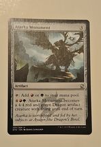 Atarka Monument Dragons of Tarkir Regular Commander Deck Artifact - $1.38