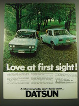 1968 Datsun Cars Ad - Love at first sight - £14.77 GBP