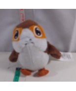 Star Wars PORG PLUSH OWL Last Jedi Toy Bird Stuffed Animal 7 inch Disney - £7.78 GBP