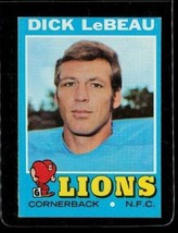 Vintage 1971 Topps Tcg Football Trading Card #154 Dick Labeau Detroit Lions - £7.89 GBP