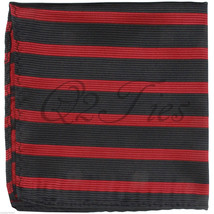 NEW Men&#39;s Two Bars Stripes Handkerchief Pocket Square hankie Formal Prom - £4.89 GBP