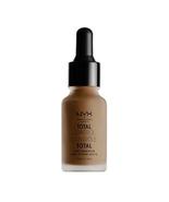 NYX PROFESSIONAL MAKEUP Total Control Drop Foundation - Deep Rich, With ... - £7.03 GBP