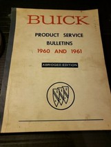 1960 1961 Buick Product Service Bulletins Repair Manual - £31.13 GBP