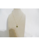 Giani Bernini 18&quot; 18k Gold/SS Cubic Zirconia Square Pendant Necklace R45... - $1,059.92 MXN