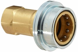Dixon B16-600S Solid Brass Steam Quick Disconnect Boss Fitting, Poppet V... - £43.24 GBP