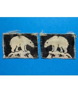 1940-42, BRITISH, 49th WEST RIDING INFANTRY DIVISION, POLAR BEARS, ON SILK - $91.29 CAD