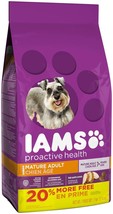 IAMS Mature Adult Senior Dry Dog Food Real Chicken 1ea/7 lb - £33.19 GBP