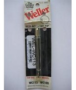 WC113 Weller 0,8 mm round pointed replacement tip for wc100, wc110c and ... - £3.92 GBP